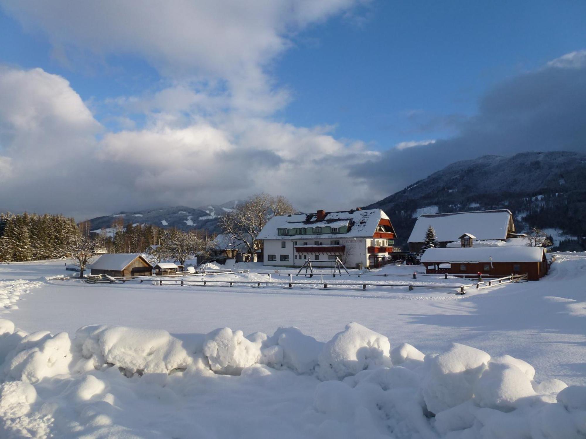 Hotel Pension Puercherhof グレーブミング エクステリア 写真